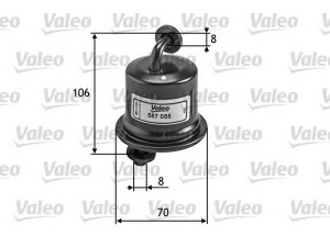 VALEO 587055 kuro filtras 
 Techninės priežiūros dalys -> Papildomas remontas
15410-84380, 1541084380, 15410-84380