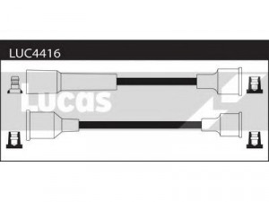 LUCAS ELECTRICAL LUC4416 uždegimo laido komplektas 
 Kibirkšties / kaitinamasis uždegimas -> Uždegimo laidai/jungtys