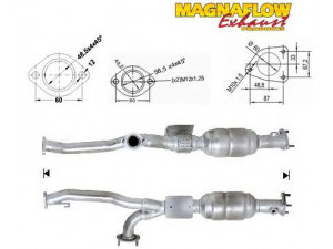 MAGNAFLOW 74507 katalizatoriaus keitiklis 
 Išmetimo sistema -> Katalizatoriaus keitiklis
WCJ000340