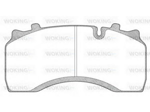 WOKING JSA 11323.10 stabdžių trinkelių rinkinys, diskinis stabdys 
 Techninės priežiūros dalys -> Papildomas remontas
1440504, 5001855902, 5001855902