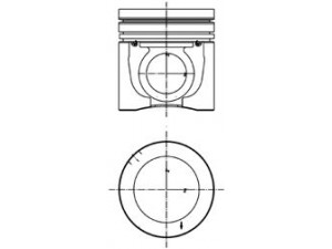 KOLBENSCHMIDT 40100600 stūmoklis 
 Variklis -> Cilindrai/stūmokliai
20451076