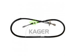 KAGER 19-6271 trosas, stovėjimo stabdys 
 Stabdžių sistema -> Valdymo svirtys/trosai
9014202885