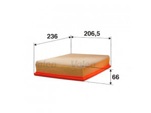 VALEO 585296 oro filtras 
 Filtrai -> Oro filtras
1418712, 6M5Y9601AA, 30637444, 30757155
