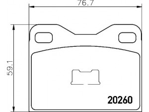 HELLA PAGID 8DB 355 007-031 stabdžių trinkelių rinkinys, diskinis stabdys 
 Techninės priežiūros dalys -> Papildomas remontas
431698151J, 803698151K, 803698151L
