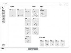 DINEX 147100017 išmetimo sistema