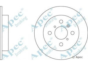 APEC braking DSK321 stabdžių diskas 
 Dviratė transporto priemonės -> Stabdžių sistema -> Stabdžių diskai / priedai
4243187000, 4243187717