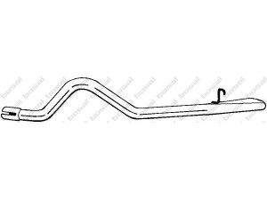 BOSAL 484-757 išleidimo kolektorius 
 Išmetimo sistema -> Išmetimo vamzdžiai
54.66.990, 75.35.925