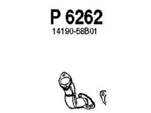 FENNO P6262 išleidimo kolektorius 
 Išmetimo sistema -> Išmetimo vamzdžiai
BM70360, 14190-58B01, 14190-58B02