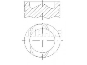 MAHLE ORIGINAL S48690 stūmoklis
926 037 26 01