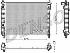 DENSO DRM20008 radiatorius, variklio aušinimas
96800739