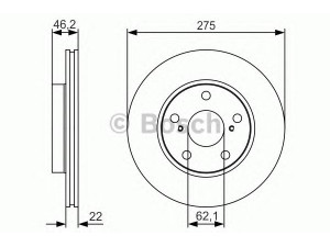 BOSCH 0 986 479 R97 stabdžių diskas 
 Stabdžių sistema -> Diskinis stabdys -> Stabdžių diskas
43512 12670