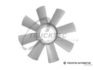 TRUCKTEC AUTOMOTIVE 01.19.125 ventiliatoriaus ratas, variklio aušinimas
904 205 0206, 904 205 0406