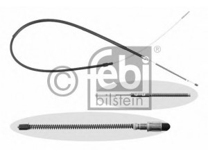 FEBI BILSTEIN 14200 trosas, stovėjimo stabdys 
 Stabdžių sistema -> Valdymo svirtys/trosai
191 609 721