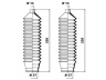 MOOG K150085 gofruotoji membrana, vairavimas 
 Vairavimas -> Gofruotoji membrana/sandarinimai
6935233, 92AB3K661AA, 1E0032125