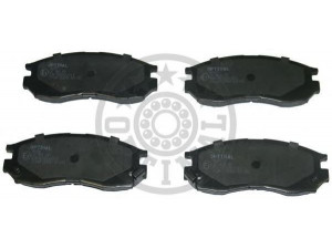 OPTIMAL 9684 stabdžių trinkelių rinkinys, diskinis stabdys 
 Techninės priežiūros dalys -> Papildomas remontas
MB389532, MB389533, MB389538, MB389541