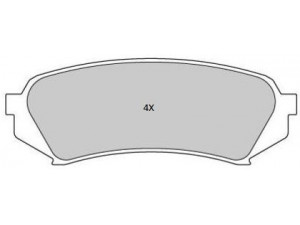 FREMAX FBP-1805 stabdžių trinkelių rinkinys, diskinis stabdys
04466-60030, 04466-60070, 04466-60110
