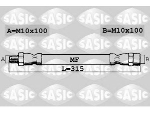 SASIC SBH6390 stabdžių žarnelė 
 Stabdžių sistema -> Stabdžių žarnelės
32049900