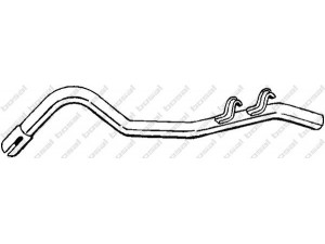 BOSAL 478-721 išleidimo kolektorius 
 Išmetimo sistema -> Išmetimo vamzdžiai
832407, 838653, 93.17.405