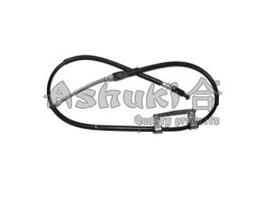 ASHUKI HRK12845 trosas, stovėjimo stabdys 
 Stabdžių sistema -> Valdymo svirtys/trosai
0K2A1-44-410E