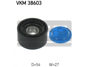 SKF VKM 38603 kreipiantysis skriemulys, V formos rumbuotas diržas 
 Diržinė pavara -> V formos rumbuotas diržas/komplektas -> Laisvasis/kreipiamasis skriemulys
05080319AA, 000 202 04 19
