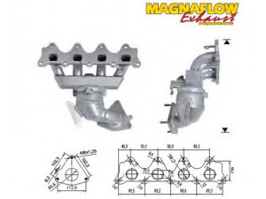 MAGNAFLOW 76328 katalizatoriaus keitiklis 
 Išmetimo sistema -> Katalizatoriaus keitiklis
8200266483