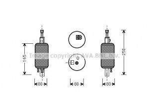 AVA QUALITY COOLING ALD001 džiovintuvas, oro kondicionierius 
 Oro kondicionavimas -> Džiovintuvas
60510695, 60563846, 60590126, 60801488