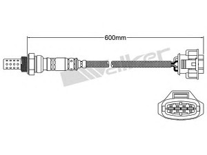 WALKER PRODUCTS 250-24571 lambda jutiklis 
 Variklis -> Variklio elektra
8 55 357, 9202576