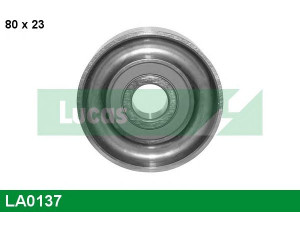 LUCAS ENGINE DRIVE LA0137 kreipiantysis skriemulys, V formos rumbuotas diržas 
 Diržinė pavara -> V formos rumbuotas diržas/komplektas -> Laisvasis/kreipiamasis skriemulys
60805460, 60811823, 7641011, 7650925