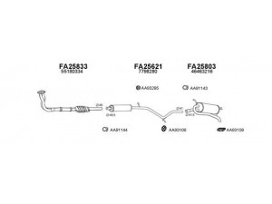 VENEPORTE 250329 išmetimo sistema 
 Išmetimo sistema -> Išmetimo sistema, visa