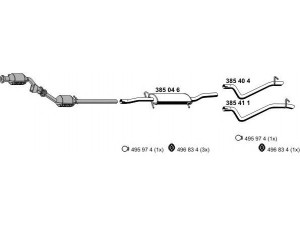 ERNST 040629 išmetimo sistema 
 Išmetimo sistema -> Išmetimo sistema, visa