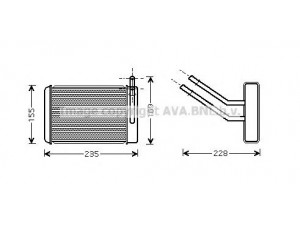 AVA QUALITY COOLING FD6360 šilumokaitis, salono šildymas 
 Šildymas / vėdinimas -> Šilumokaitis
UB3961A10, E9TZ18476A