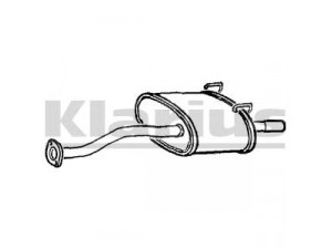 KLARIUS HA165G galinis duslintuvas 
 Išmetimo sistema -> Duslintuvas
18307SR3J41