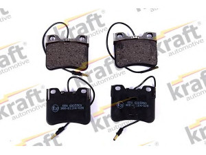 KRAFT AUTOMOTIVE 6005900 stabdžių trinkelių rinkinys, diskinis stabdys 
 Techninės priežiūros dalys -> Papildomas remontas
95619549, 95619550, 95619601, 95619602