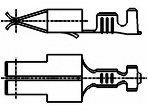 HELLA 8KW 863 925-013 kabelio jungtis