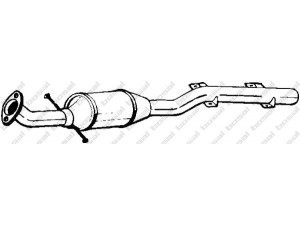 BOSAL 099-277 katalizatoriaus keitiklis 
 Išmetimo sistema -> Katalizatoriaus keitiklis
1061914, 1123494, 1561986