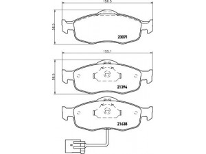 HELLA PAGID 8DB 355 007-751 stabdžių trinkelių rinkinys, diskinis stabdys 
 Techninės priežiūros dalys -> Papildomas remontas
1022079, 1073732, 1079348, 1095202