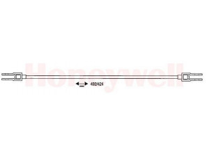 BENDIX 431165B trosas, stovėjimo stabdys 
 Stabdžių sistema -> Valdymo svirtys/trosai
6040602, 6056818, 77FB2A604AF