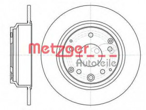 METZGER 61090.00 stabdžių diskas 
 Dviratė transporto priemonės -> Stabdžių sistema -> Stabdžių diskai / priedai
42510-SZ3-900, 42510-SZ3-J00