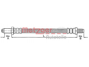 METZGER 4112219 sankabos žarna 
 Sankaba/dalys -> Sankabos valdymas -> Žarnelės/vamzdeliai
10541.12898.00, 11655.18020.00