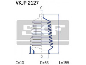 SKF VKJP 2127 gofruotoji membrana, vairavimas 
 Vairavimas -> Gofruotoji membrana/sandarinimai
6083495, 80GB3K661AA