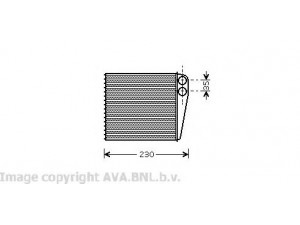 AVA QUALITY COOLING VW6229 šilumokaitis, salono šildymas 
 Šildymas / vėdinimas -> Šilumokaitis
1K0819031, 1K0819031A, 1K0819031B