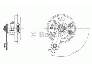 BOSCH 0 320 043 004 garsinis signalas; garsinis signalas