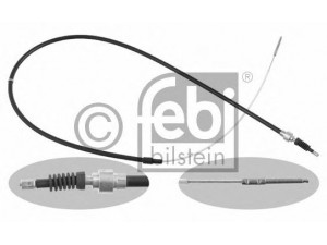 FEBI BILSTEIN 14234 trosas, stovėjimo stabdys 
 Stabdžių sistema -> Valdymo svirtys/trosai
1H0 609 721 E
