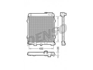 DENSO DRM05031 radiatorius, variklio aušinimas 
 Aušinimo sistema -> Radiatorius/alyvos aušintuvas -> Radiatorius/dalys
17112225591, 17112225592, 17112226260