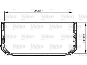 VALEO 814298 kondensatorius, oro kondicionierius 
 Oro kondicionavimas -> Kondensatorius
8846002050