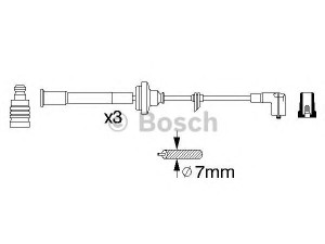 BOSCH 0 356 912 840 uždegimo laido komplektas 
 Kibirkšties / kaitinamasis uždegimas -> Uždegimo laidai/jungtys