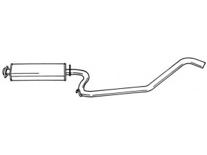 AKS DASIS SG40451 vidurinis duslintuvas