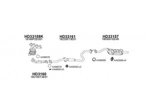 VENEPORTE 330014 išmetimo sistema