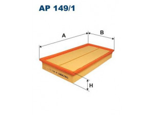 FILTRON AP149/1 oro filtras 
 Techninės priežiūros dalys -> Techninės priežiūros intervalai
1J0129620, 1JO129620, 1J0129620
