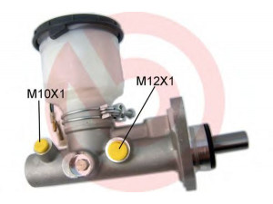 BREMBO M 52 011 pagrindinis cilindras, stabdžiai 
 Stabdžių sistema -> Pagrindinis stabdžių cilindras
GMC255, GMC257, GMC90358, 0986481027